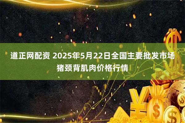 道正网配资 2025年5月22日全国主要批发市场猪颈背肌肉价格行情
